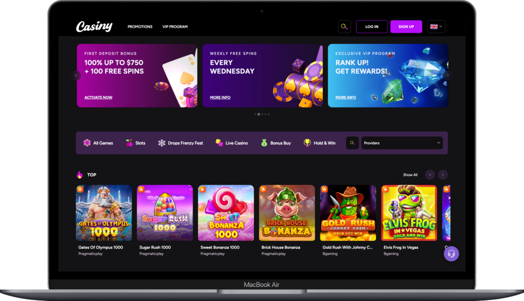 Explore Exciting Games and Offers at Casiny Casino